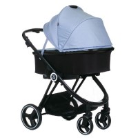 Коляска детская 2в1 BabyZz В102, голубая